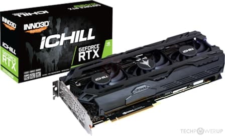 Inno3D iChill RTX 2070 Super 8GB GDDR6 256-Bit Triple-Fan Graphics Card (Used)