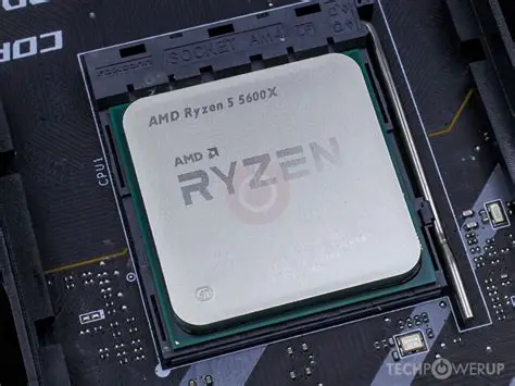 AMD Ryzen 5 5600X Processor 6 Core 12 Thread AM4 Used